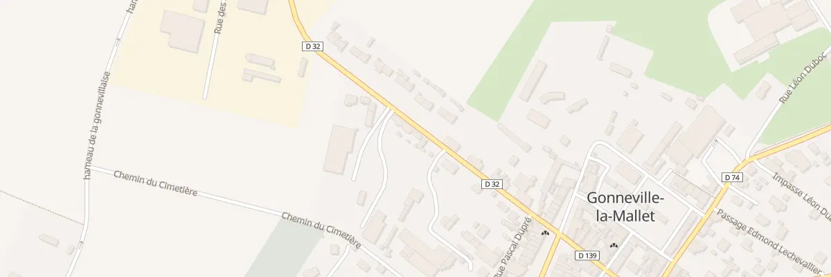 Plan du 13 Rue Pierre Doutreleau à Gonneville-la-Mallet