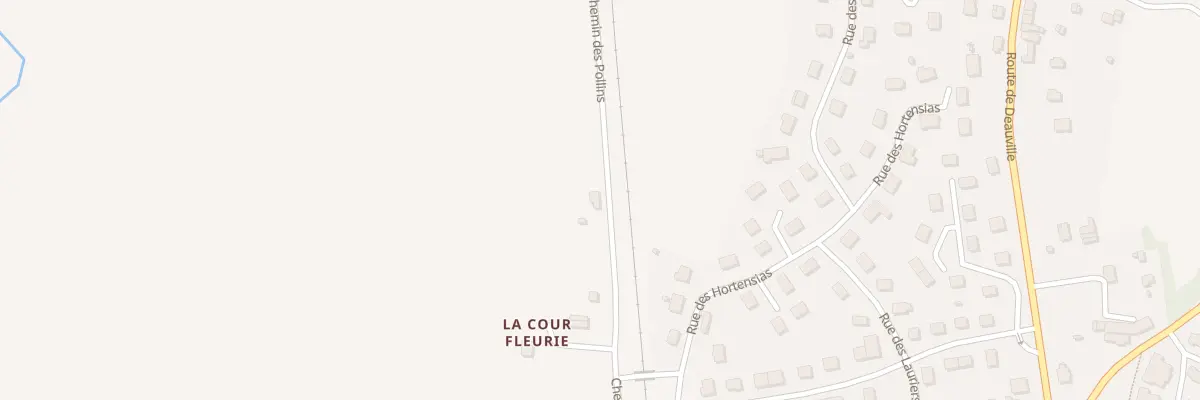 Plan du 9 Che des Pollins à Ouilly-le-Vicomte