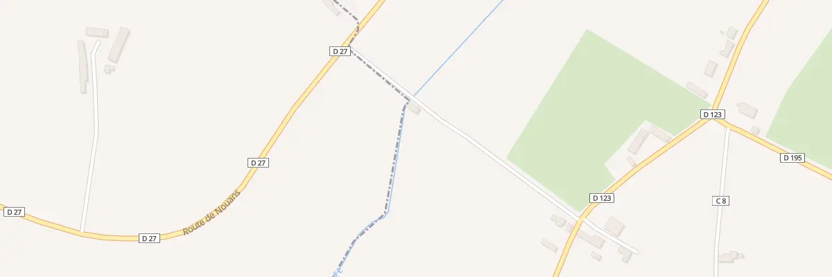 Plan du 1 Le Moulin de Nouans à Nouans