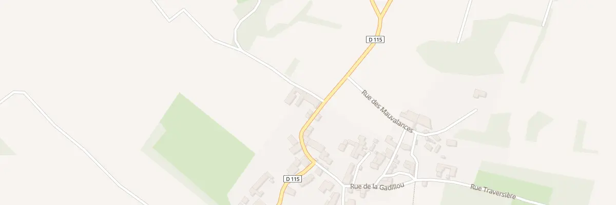Plan du 5044 Rue des Eaux Claires à Nanclars