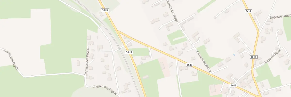 Plan du 15 Cami de l’Arriou Marret à Bordes