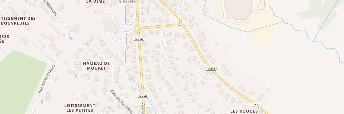Plan du 6 Rue Mal de Lattre de Tassigny à Pineuilh
