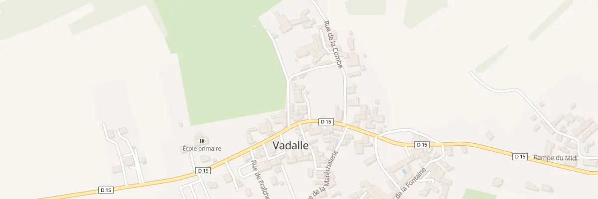 Plan du 47 Rue de la République à Aussac-Vadalle