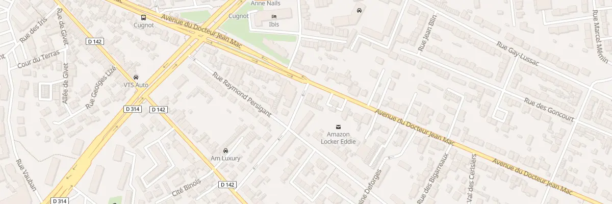 Plan du 49 Rue Raymond Persigan au Mans