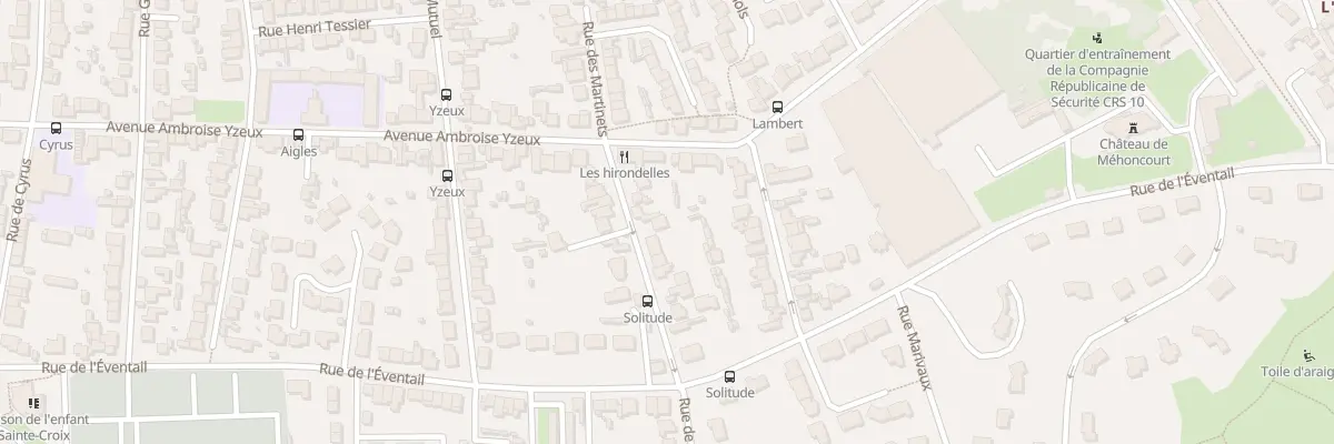 Plan du 9 Rue des Hirondelles au Mans