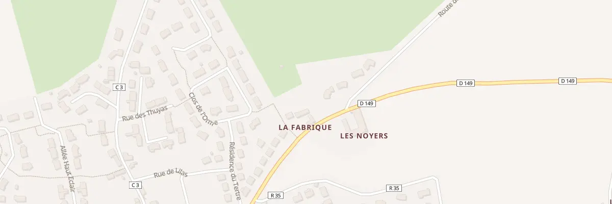 Plan du 17 Rte des Quatre Routes à Joué-l’Abbé