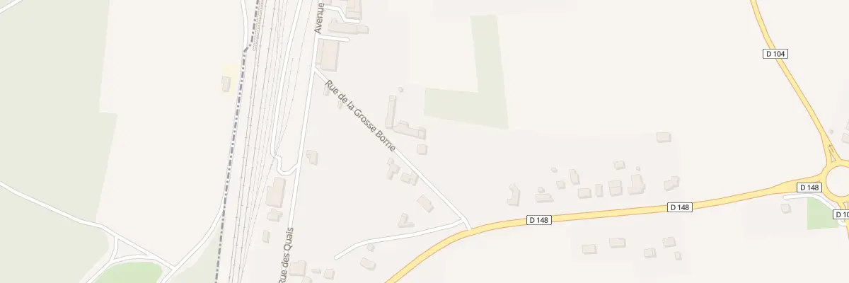 Plan du 2 Rue de la Grosse Borne à Val-de-Comporté