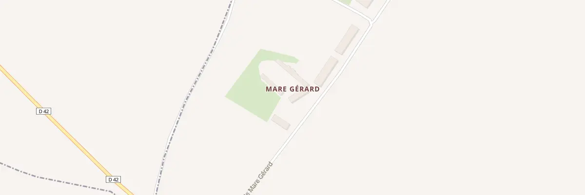 Plan du 229 Che de Mare Gérard à Essay