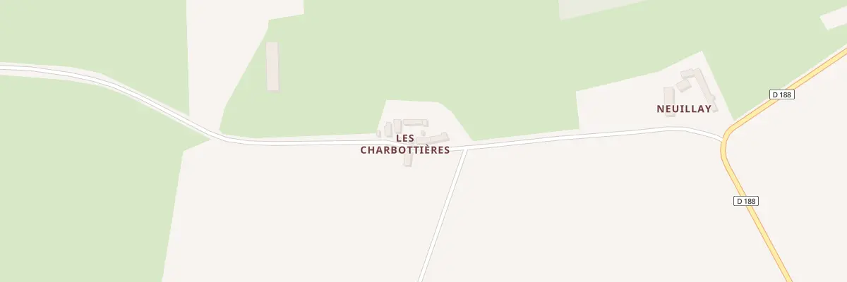 Plan du 5324 Les Charbottieres à La Chapelle-aux-Choux