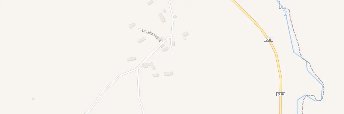 Plan du 32 La Gevriniere à Fresnay-le-Samson