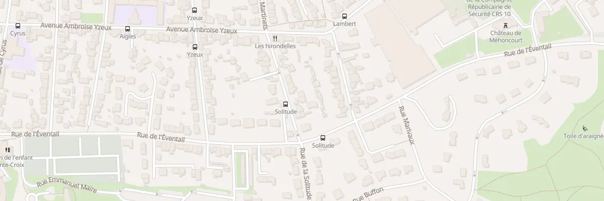 Plan du 21 Rue des Hirondelles au Mans