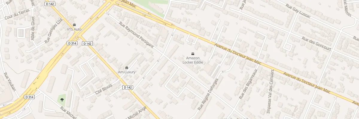 Plan du 51 Rue Raymond Persigan au Mans