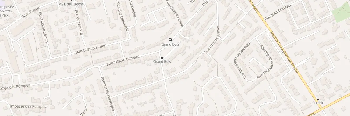 Plan du 98 Rue Tristan Bernard au Mans
