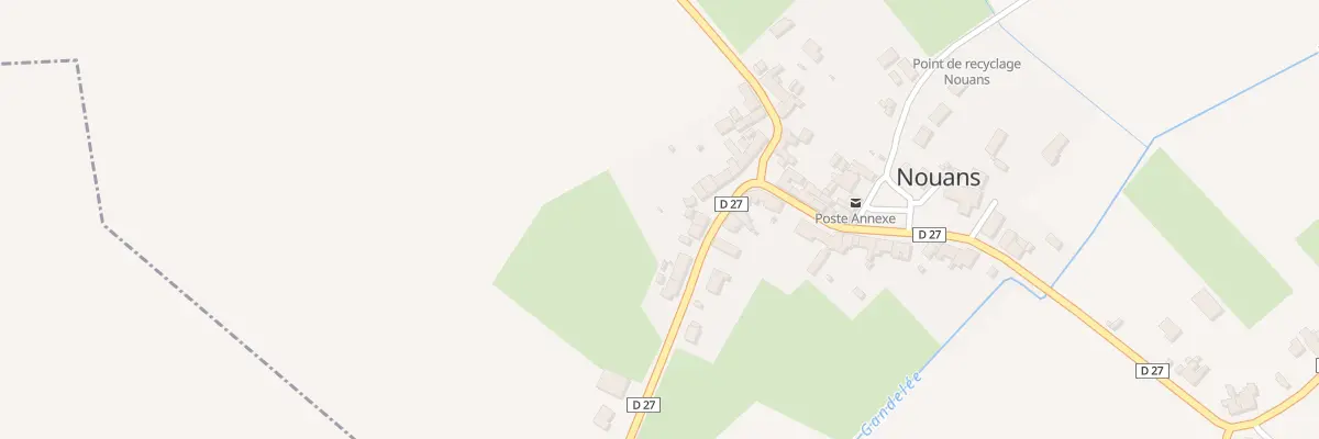 Plan du 16 Rue du Soleil d’Or à Nouans