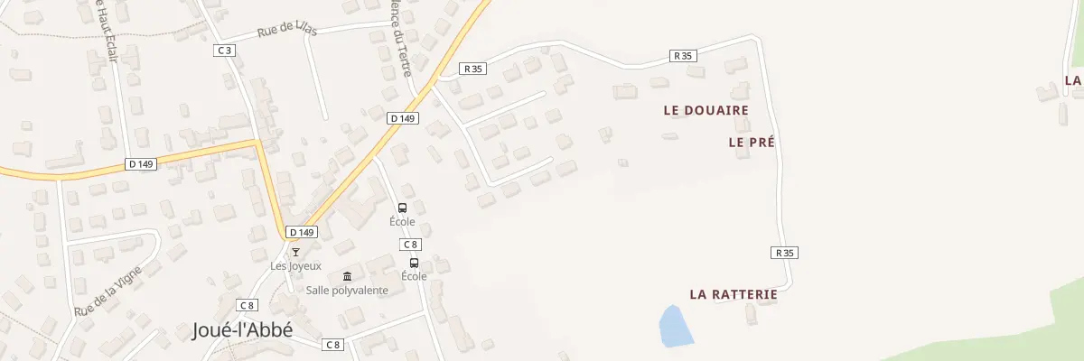 Plan du 22 Res Les Tilleuls à Joué-l’Abbé