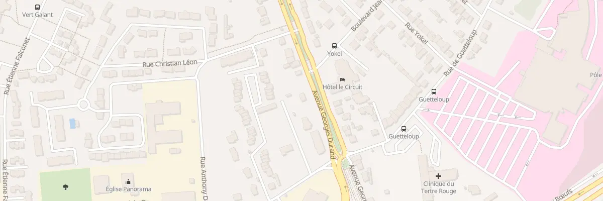 Plan du 460 Av Georges Durand au Mans
