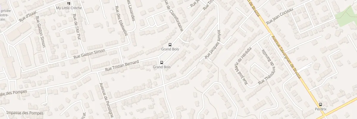 Plan du 102 Rue Tristan Bernard au Mans