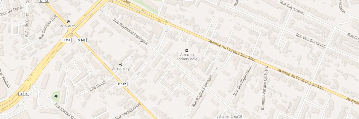 Plan du 55 Rue Raymond Persigan au Mans