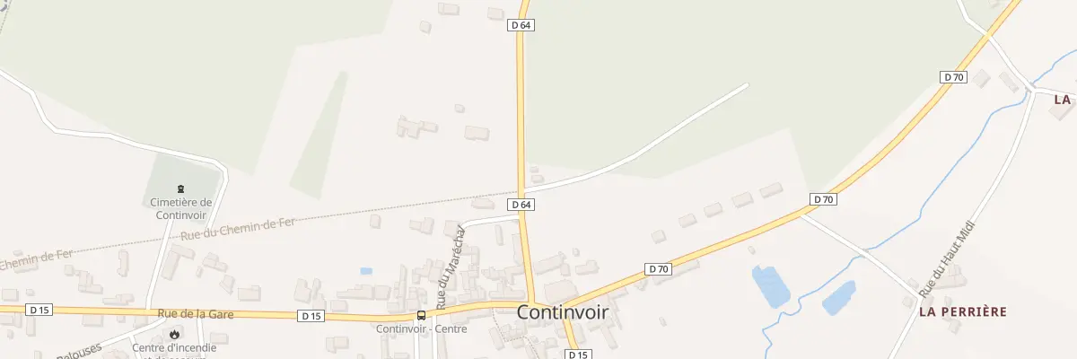 Plan du 6 Rue de la Maisonnette à Continvoir