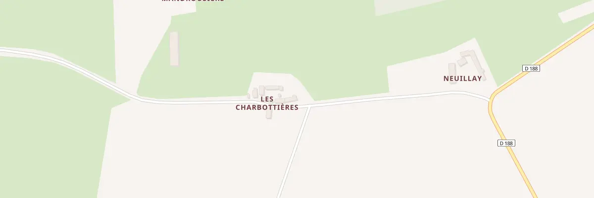 Plan du 2 Les Charbottieres à La Chapelle-aux-Choux