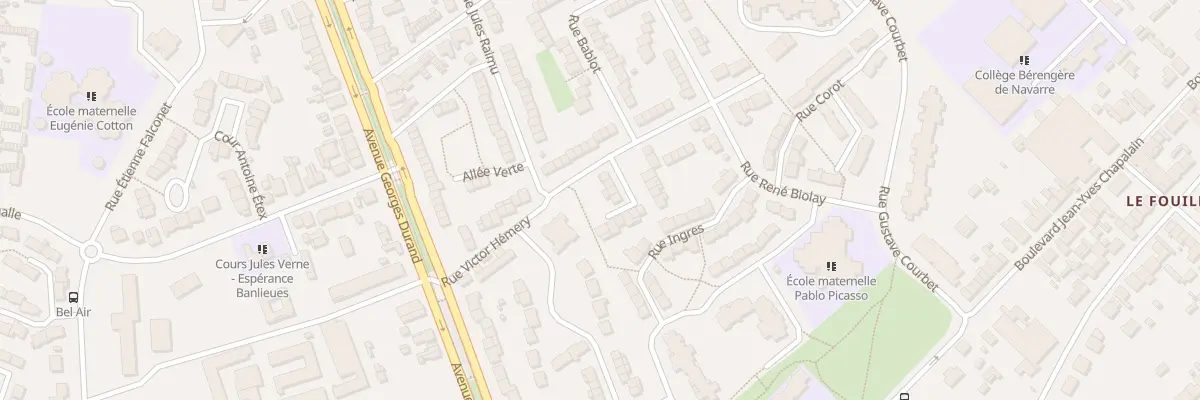 Plan du 37 Rue Victor Hémery au Mans