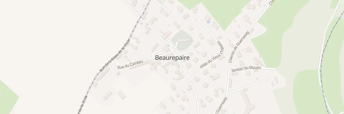 Plan du 1 Pl Paul Feuilloley à Beaurepaire