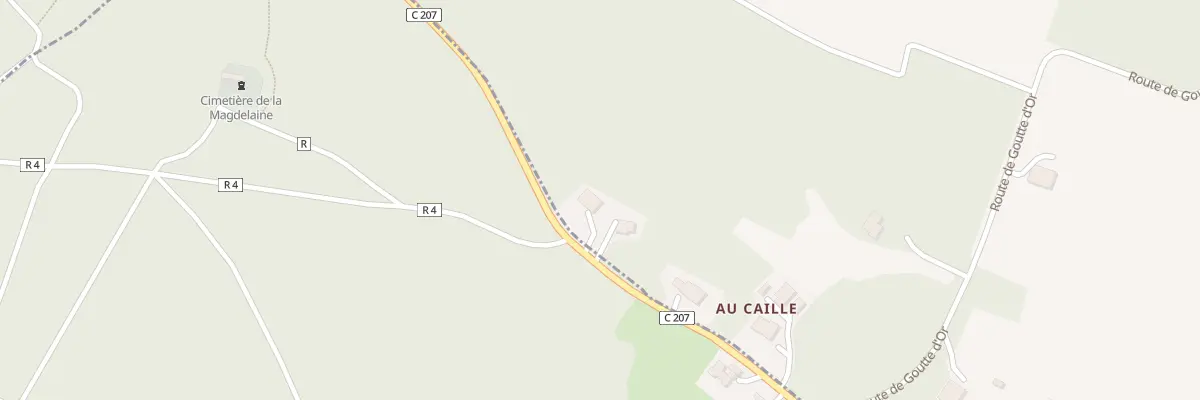 Plan du 274 Che de la Magdelaine à Saint-Léon