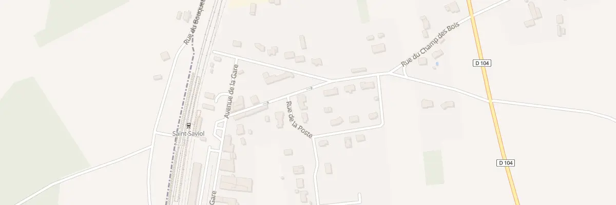 Plan du 1 Rue de la Poste à Val-de-Comporté
