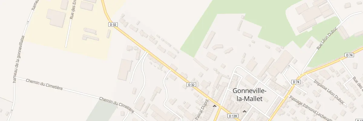 Plan du 14 Rue Pierre Doutreleau à Gonneville-la-Mallet