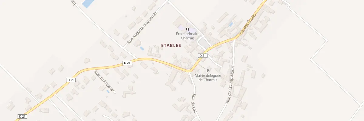 Plan du 5135 Etables Charrais à Saint-Martin-la-Pallu