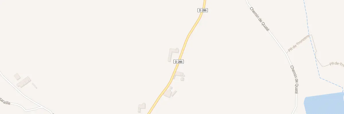 Plan du 5040 A Gaja à Troncens