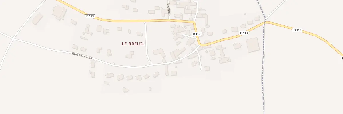 Plan du 477 Rue du Puits à Anais