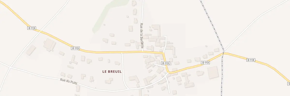 Plan du 5193 Le Breuil à Anais