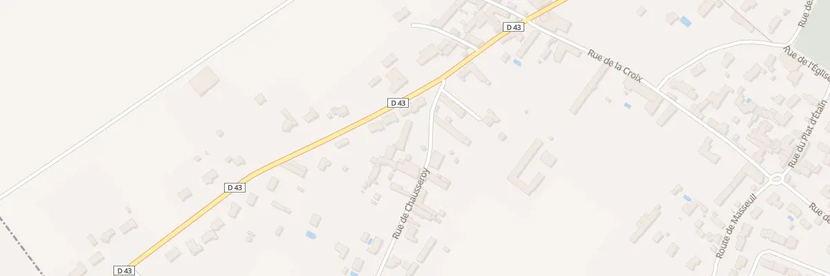 Plan du 4 Rue de Chausseroy à Cissé