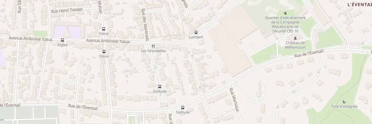 Plan du 10 Rue Adolphine Lambert au Mans