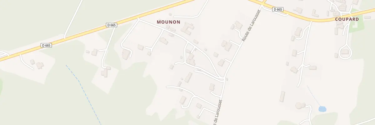 Plan du 79 Imp de Mounon à Pompiey