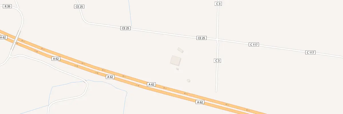 Plan du 607 Rte du Château à Calonges