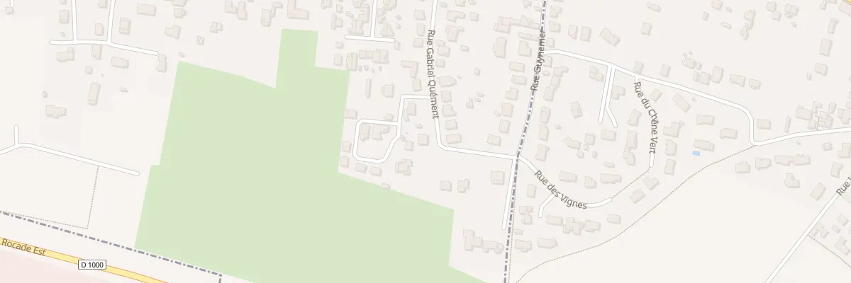 Plan du 364 Rue Gabriel Quement à Ruelle-sur-Touvre