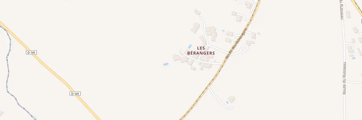 Plan du 164 Les Berangers à Saint-André-et-Appelles