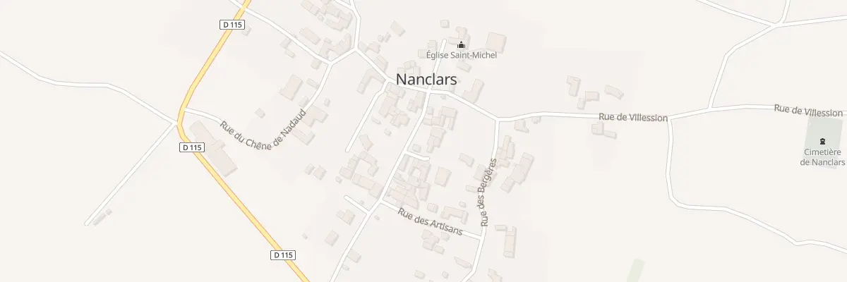 Plan du 5 Rue des Ecoles à Nanclars