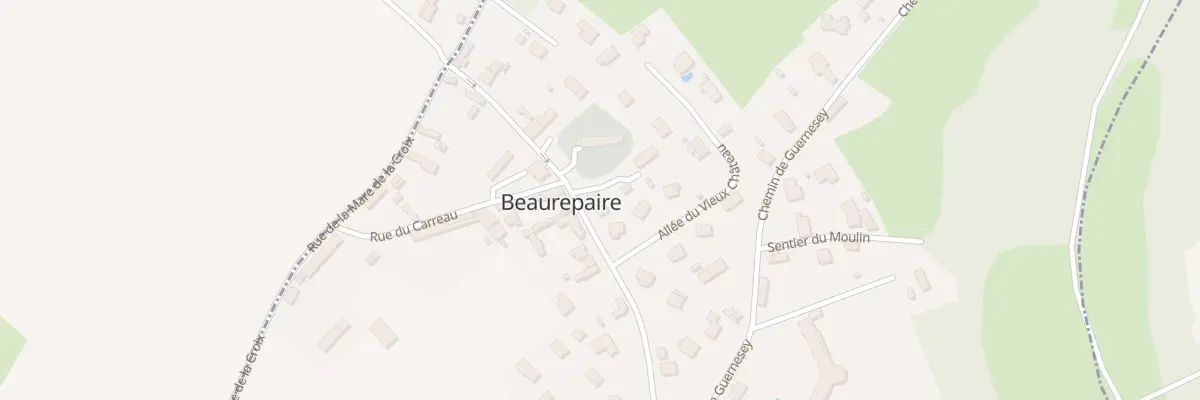 Plan du 3 Pl Paul Feuilloley à Beaurepaire