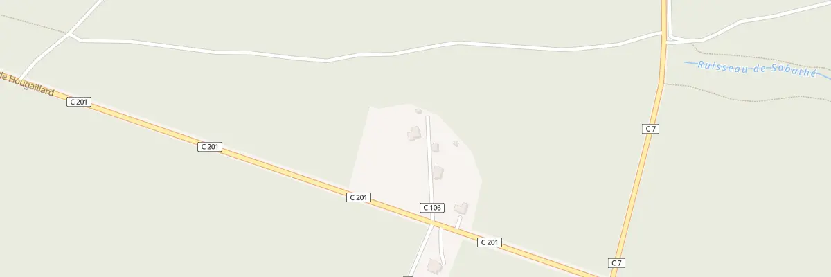 Plan du 2839 Rte de Hougaillard à Réaup-Lisse