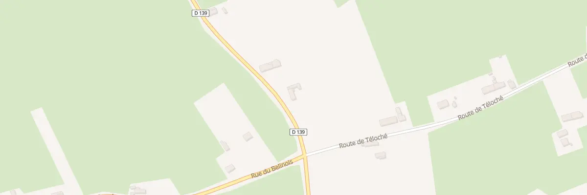 Plan du 4 Rte de Laigné-en-Belin à Moncé-en-Belin