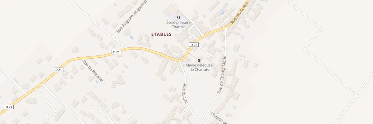 Plan du 50 Rue des Ecoles Charrais à Saint-Martin-la-Pallu