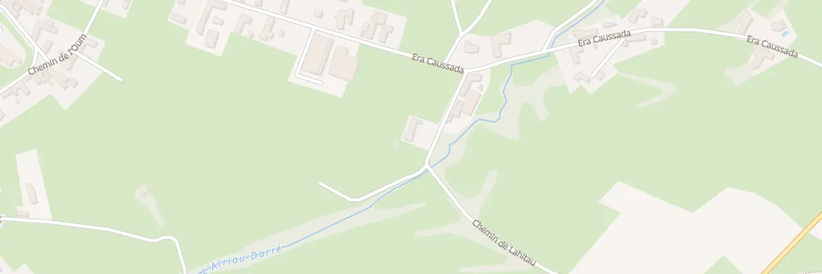 Plan du 24 Che Era Caussada à Cieutat