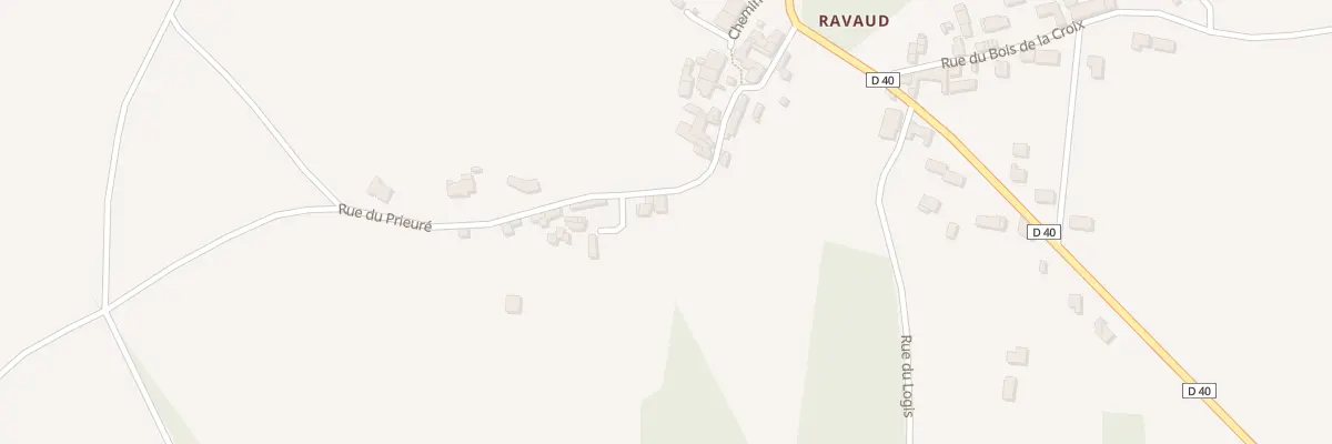 Plan du 16 Rue du Prieuré à Aussac-Vadalle