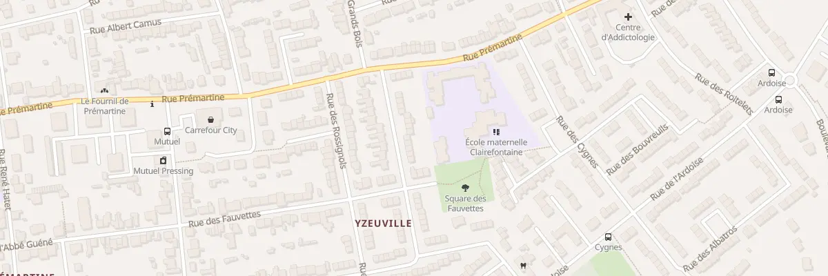 Plan du 19 Rue des Vanneaux au Mans