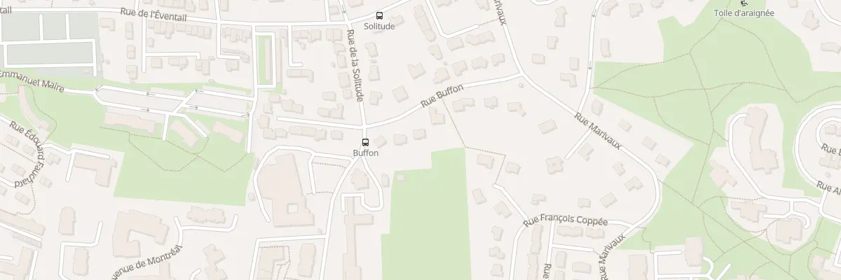 Plan du 9 Rue Buffon au Mans