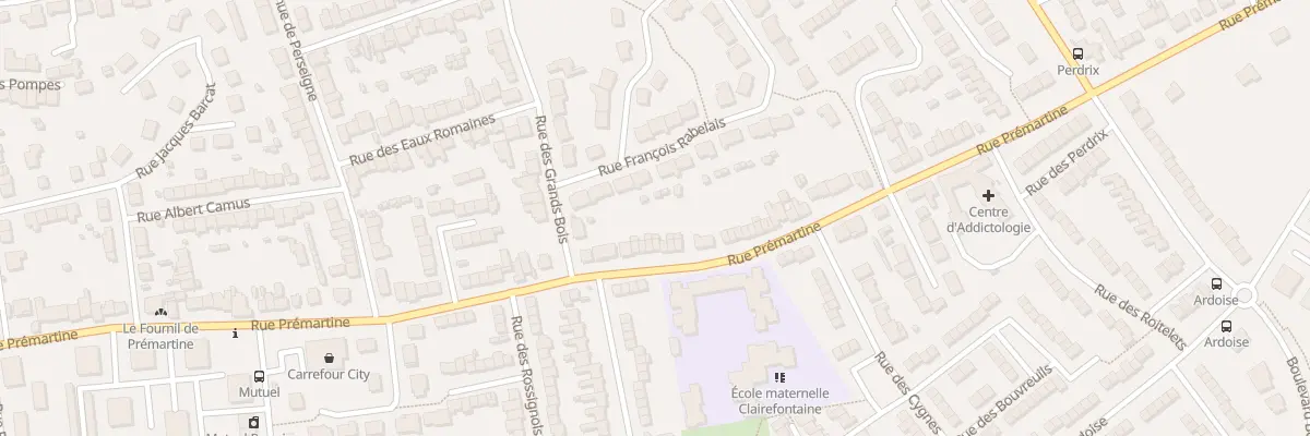 Plan du 269 Rue Premartine au Mans