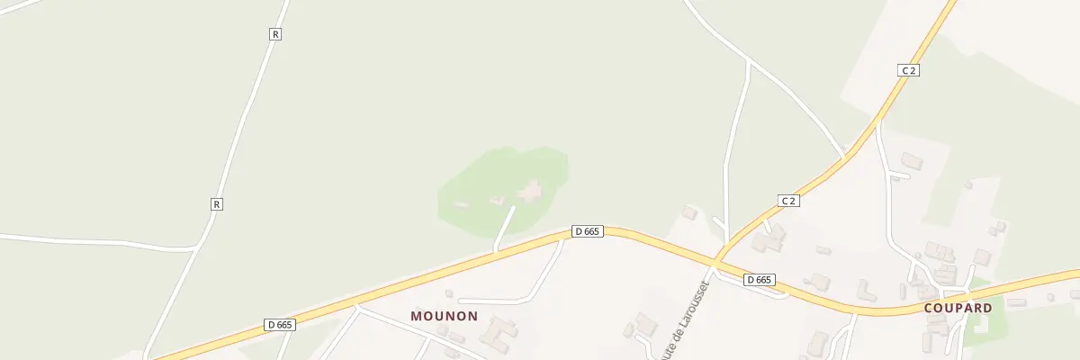 Plan du 5137 Mounon à Pompiey